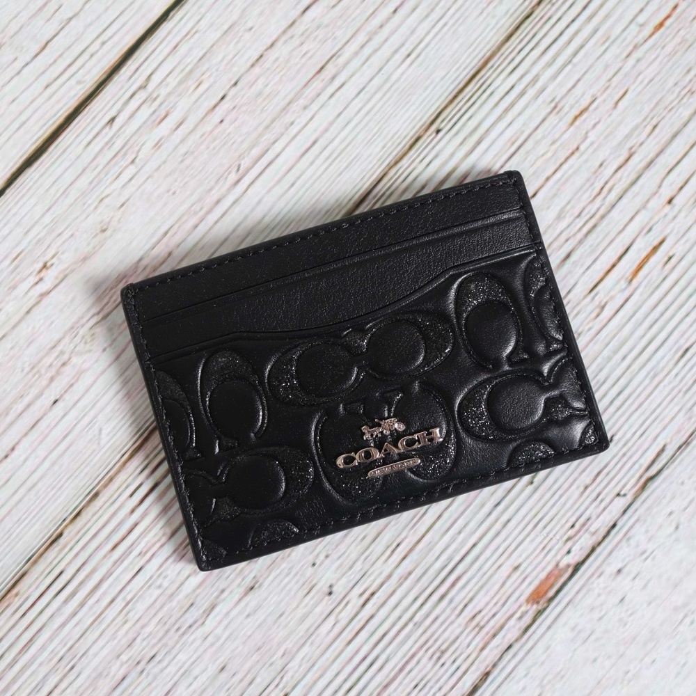 NWT Coach Boxed Card Case & Key Charm Gift Set - Picture 5 of 8